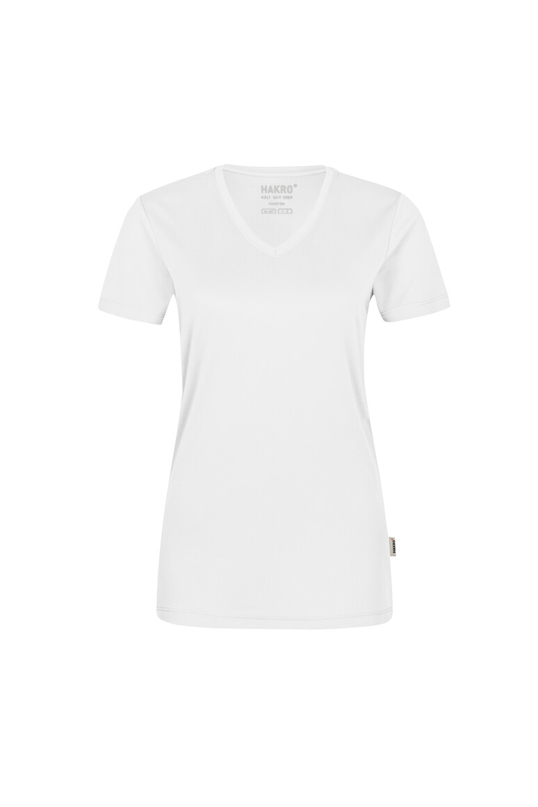 Damen V-Shirt COOLMAX® ECO