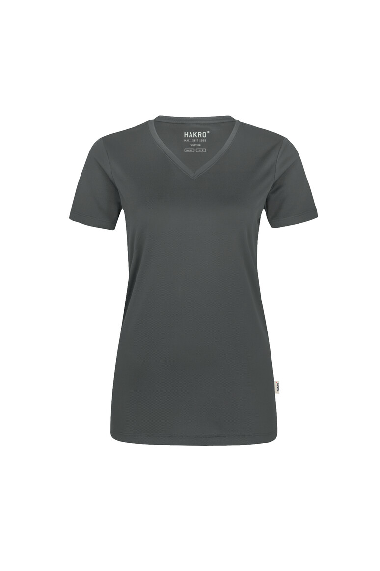Damen V-Shirt COOLMAX® ECO