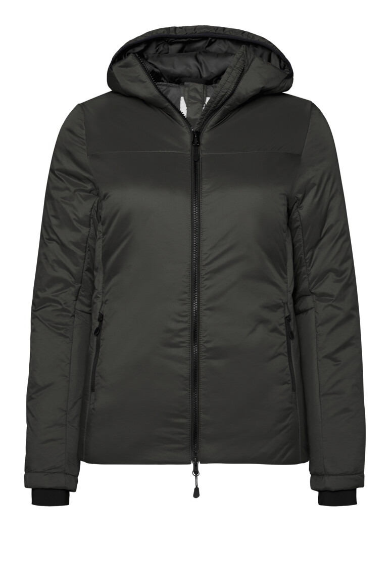 Damen Kapuzen-Thermo-Loftjacke