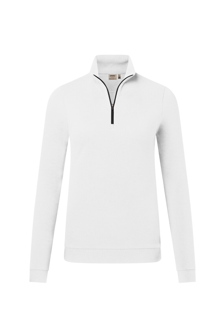 Damen Zip-Longsleeve Piqué MIKRALINAR® ECO