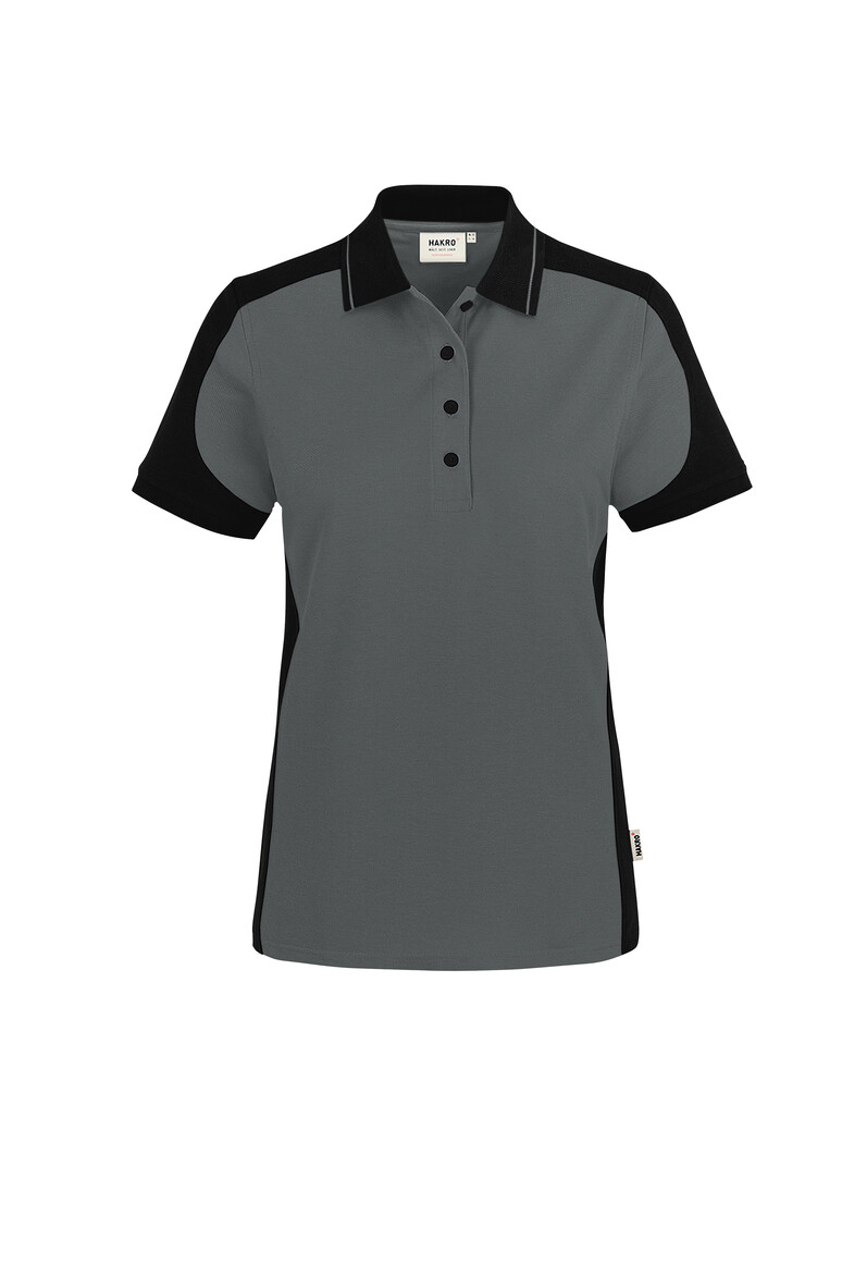 Damen Poloshirt Contrast MIKRALINAR® ECO