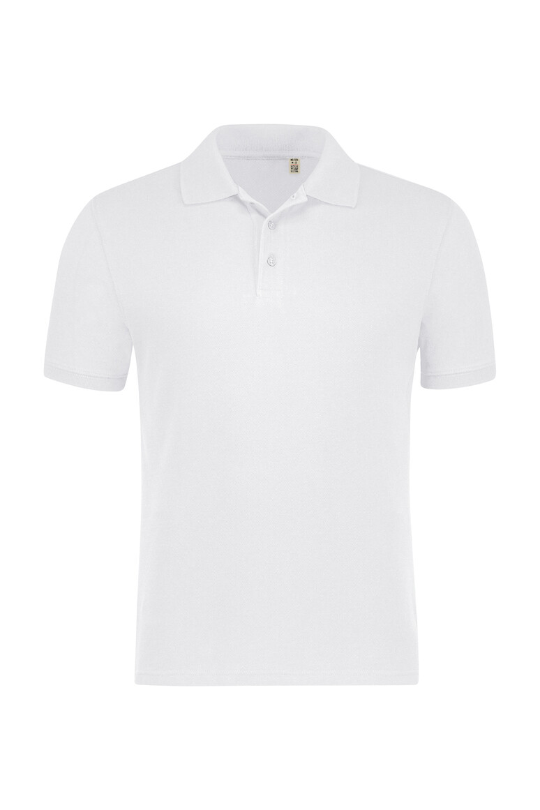 Label-Free Poloshirt Heavy MIKRALINAR® ECO