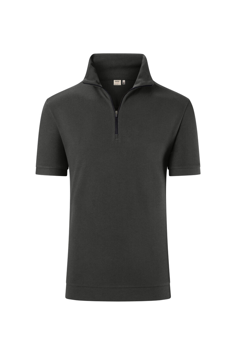 Zip-Shirt Piqué MIKRALINAR® ECO
