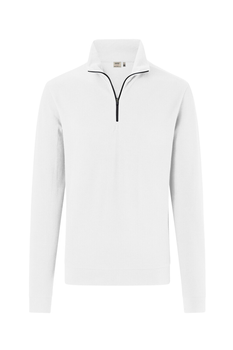 Zip-Longsleeve Piqué MIKRALINAR® ECO