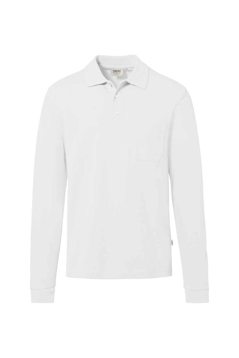 Pocket-Longsleeve-Polo MIKRALINAR® ECO