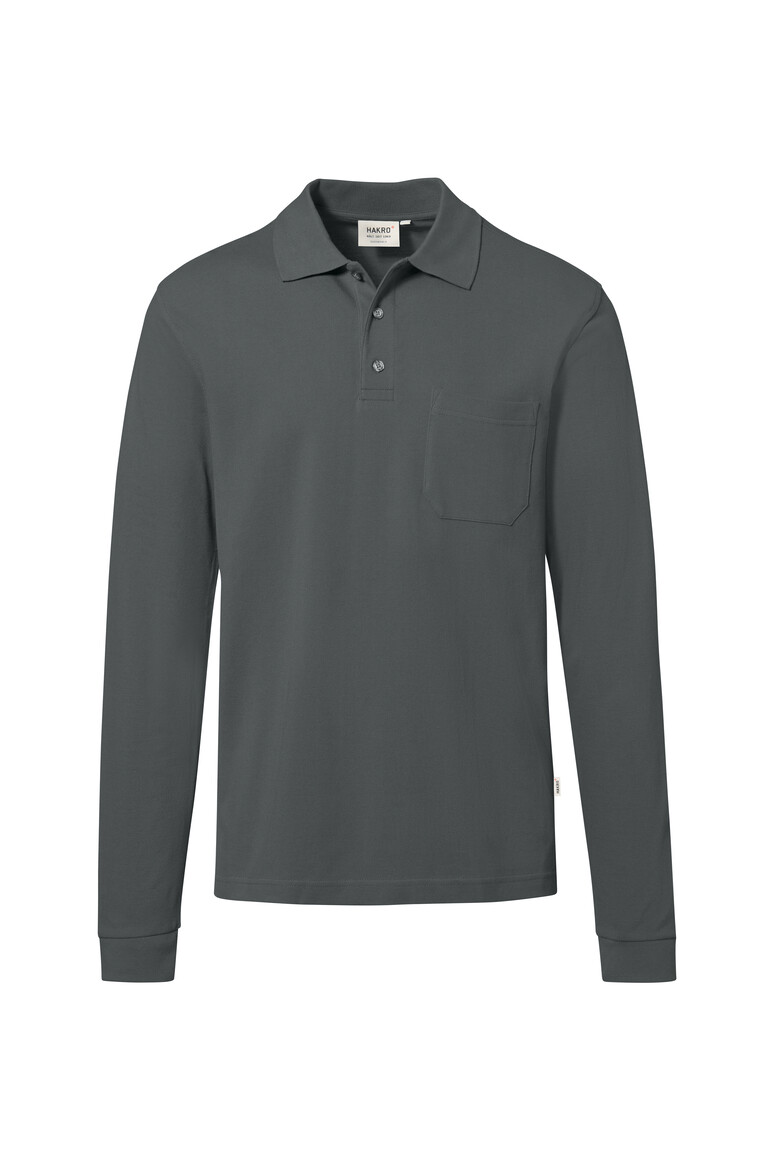 Pocket-Longsleeve-Polo MIKRALINAR® ECO