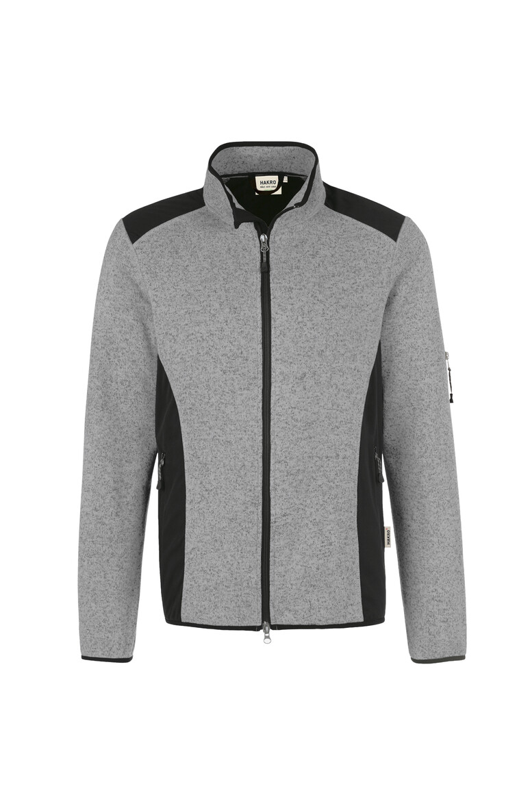 Strickfleecejacke