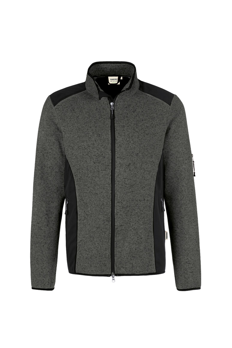 Strickfleecejacke