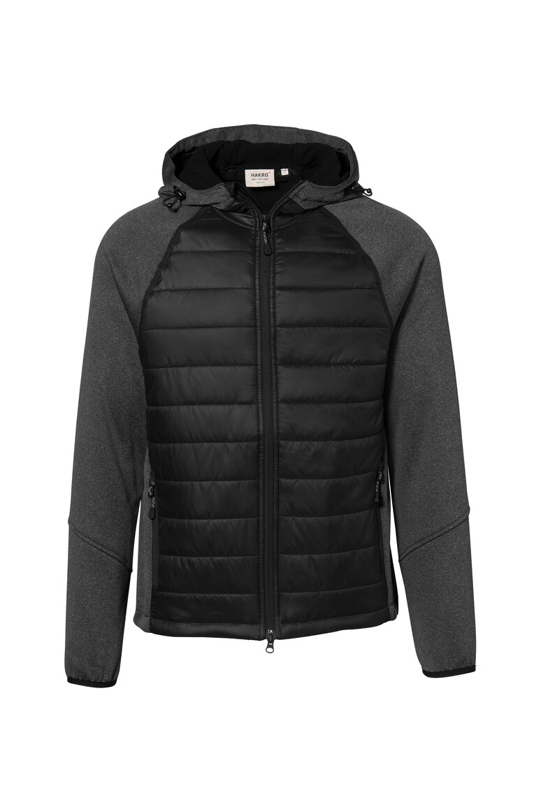 Kapuzen-Hybridjacke Contrast